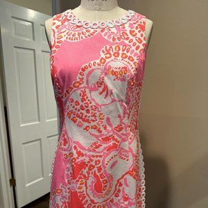 Lilly Pulitzer Mila Stretch Shift in Trunk in Love 24253 - Sz 6 - NWT